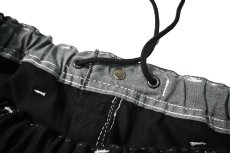 画像5: Deadstock Universal Overall Customized Double Front Big Painter Pants Dyed Black (5)