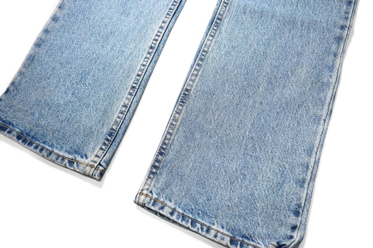 画像3: 96' Deadstock Levi's 517 Denim Pants made in USA リーバイス (3)