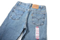 画像4: 96' Deadstock Levi's 517 Denim Pants made in USA リーバイス (4)