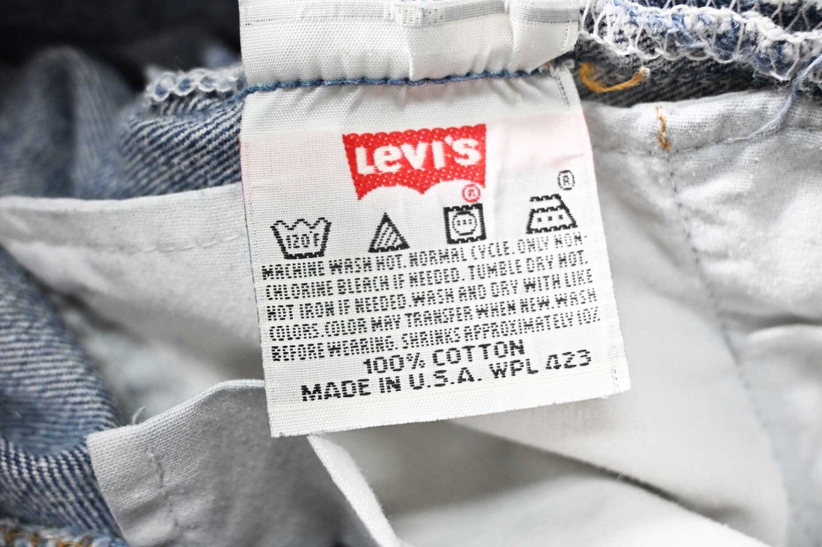 画像7: 96' Used Levi's 501 Denim Pants made in USA リーバイス (7)