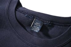 画像4: 90s Used Lands' End Blank Sweat Shirt Navy made in USA (4)
