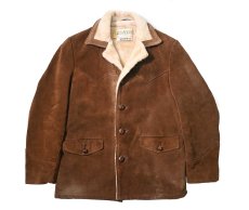 画像1: 70s Used Rancher by Schott Suede Ranch Coat (1)