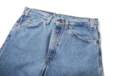 画像2: 96' Deadstock Levi's 517 Denim Pants made in USA リーバイス (2)
