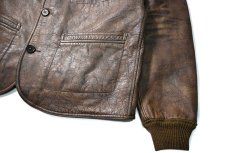 画像4: RRL Leather Car Coat ラルフローレン (4)