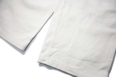 画像3: Deadstock Universal Overall Customized Double Front Big Painter Pants White (3)