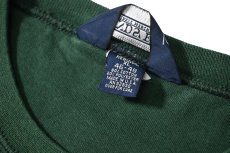 画像5: 90s Used Lands' End Blank Sweat Shirt Green made in USA (5)
