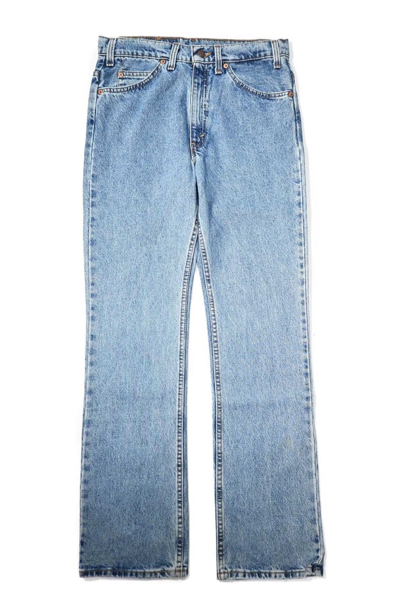 画像1: 96' Deadstock Levi's 517 Denim Pants made in USA リーバイス (1)