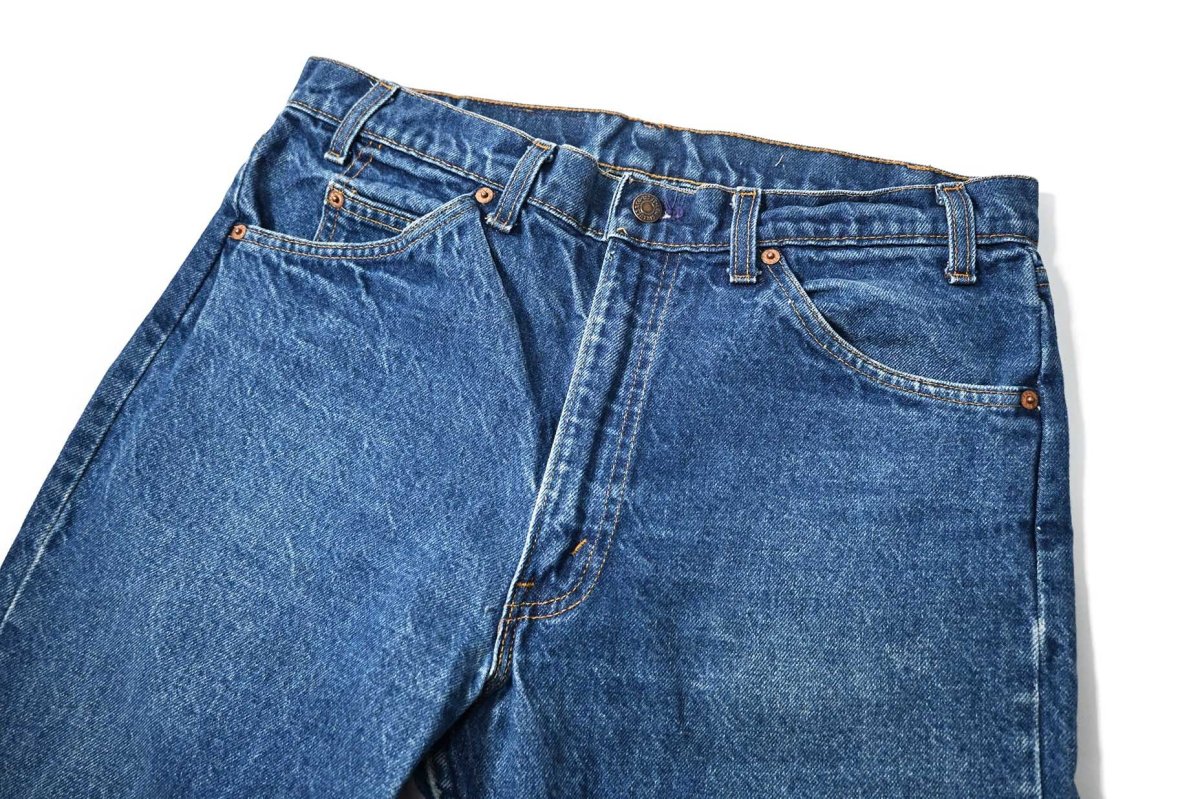 画像2: 80s Used Levi's 505 Denim Pants made in USA リーバイス (2)