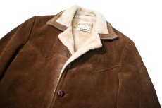 画像3: 70s Used Rancher by Schott Suede Ranch Coat (3)