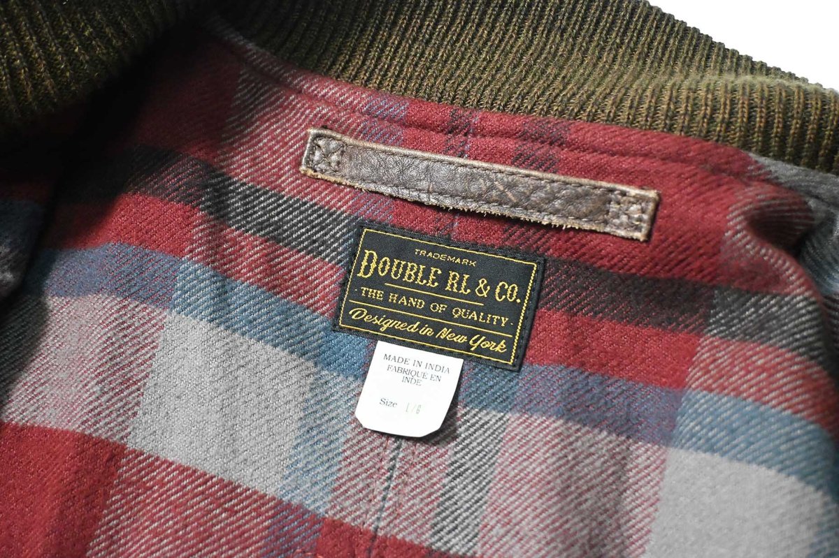 画像6: RRL Leather Car Coat ラルフローレン (6)