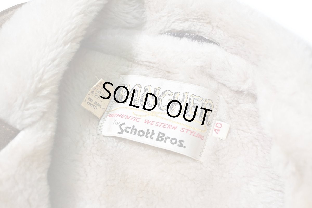 画像6: 70s Used Rancher by Schott Suede Ranch Coat (6)