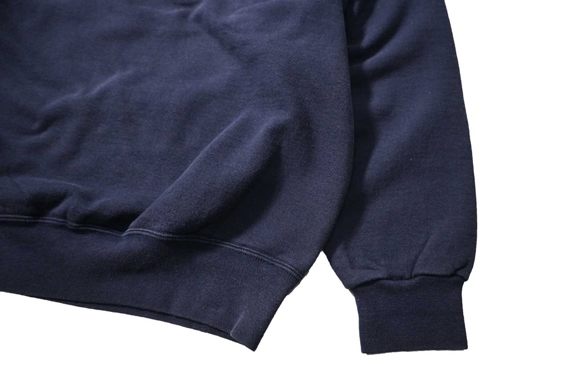 画像3: 90s Used Lands' End Blank Sweat Shirt Navy made in USA (3)