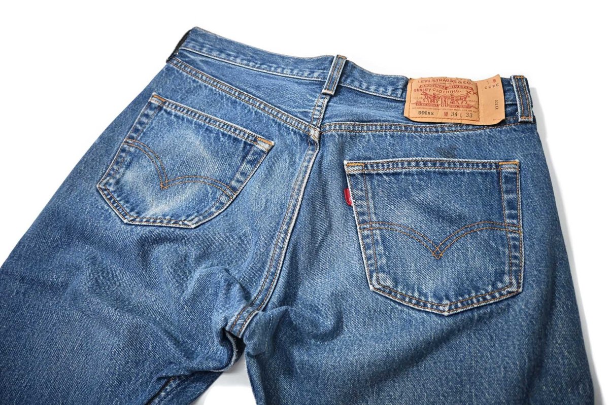 画像4: 96' Used Levi's 501 Denim Pants made in USA リーバイス (4)