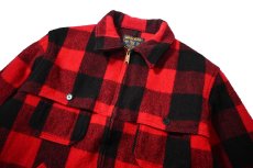 画像3: 90-00s Used Woolrich Buffalo Check Wool Jacket made in USA (3)