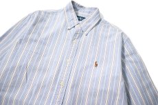 画像2: Used Ralph Lauren Stripe B/D Shirt (2)
