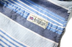 画像5: 90s Used Ralph Lauren Crazy Pattern Stripe B/D Shirt "Classic Fit" (5)