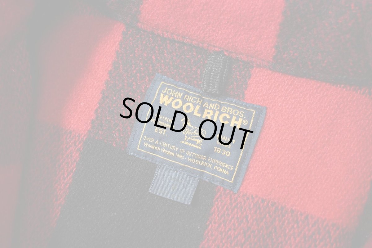 画像5: 90-00s Used Woolrich Buffalo Check Wool Jacket made in USA (5)