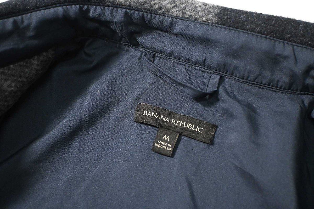 画像5: Used Banana Republic Fake Wool Shirt Jacket (5)
