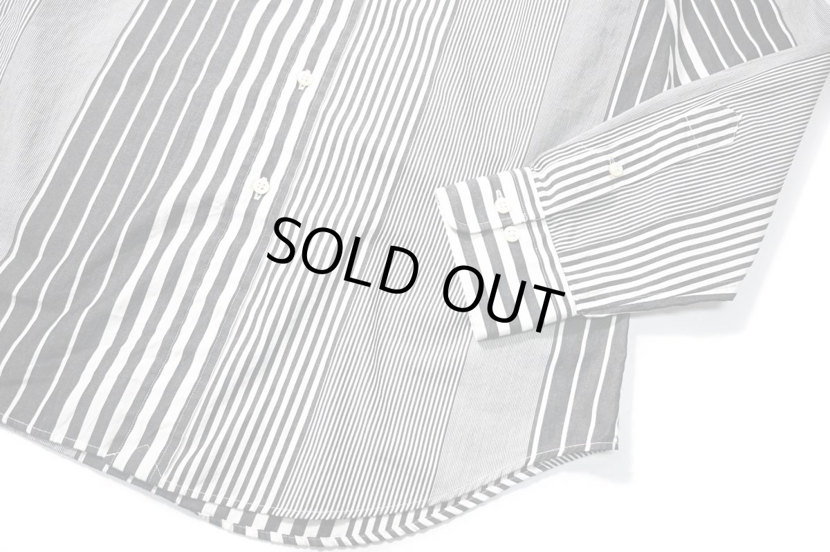 画像3: 90s Used Polo Ralph Lauren Crazy Pattern Stripe B/D Shirt "Curham" (3)