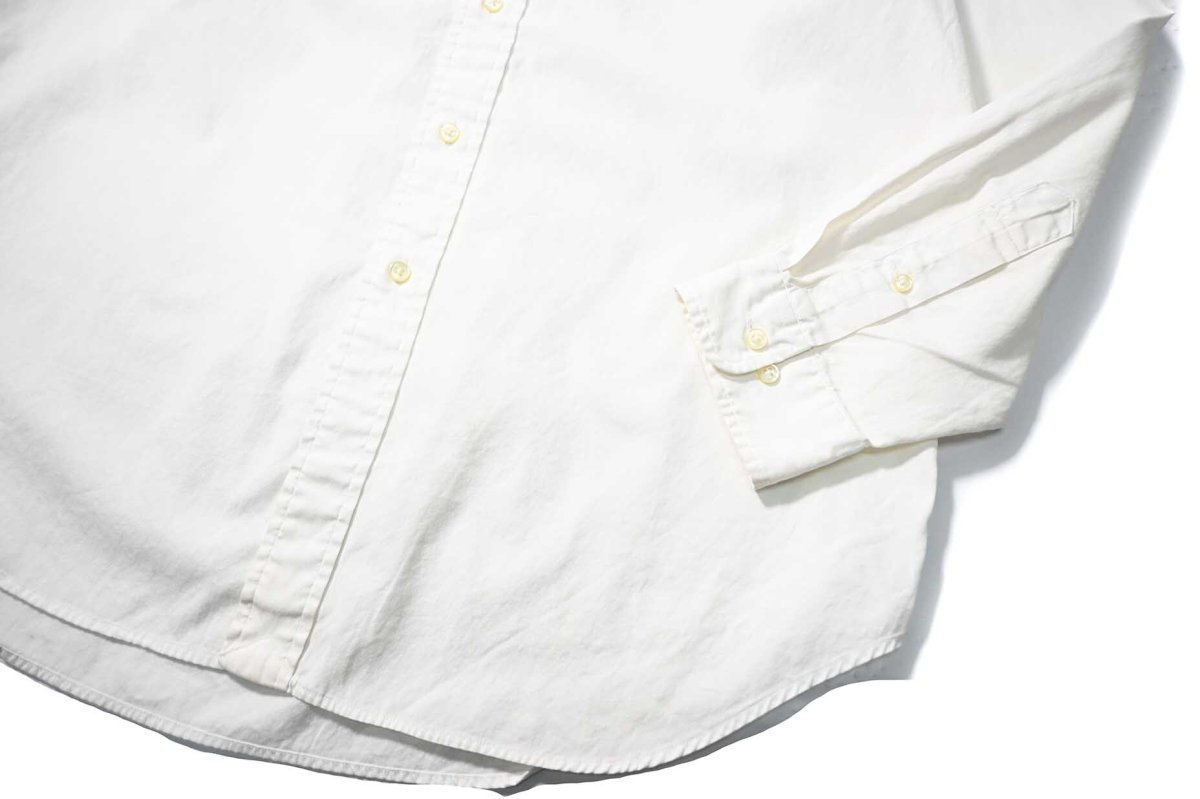 画像3: 90s Used Ralph Lauren B/D Broad Shirt "Classic Fit" White (3)