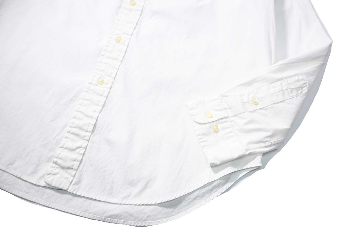 画像3: 90s Used Ralph Lauren B/D Broad Shirt "Classic Fit" White (3)