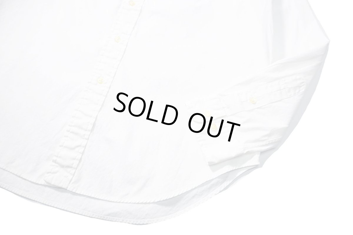 画像3: 90s Used Ralph Lauren B/D Broad Shirt "Classic Fit" White (3)