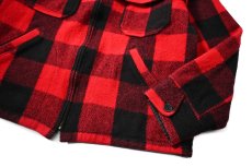 画像4: 90-00s Used Woolrich Buffalo Check Wool Jacket made in USA (4)