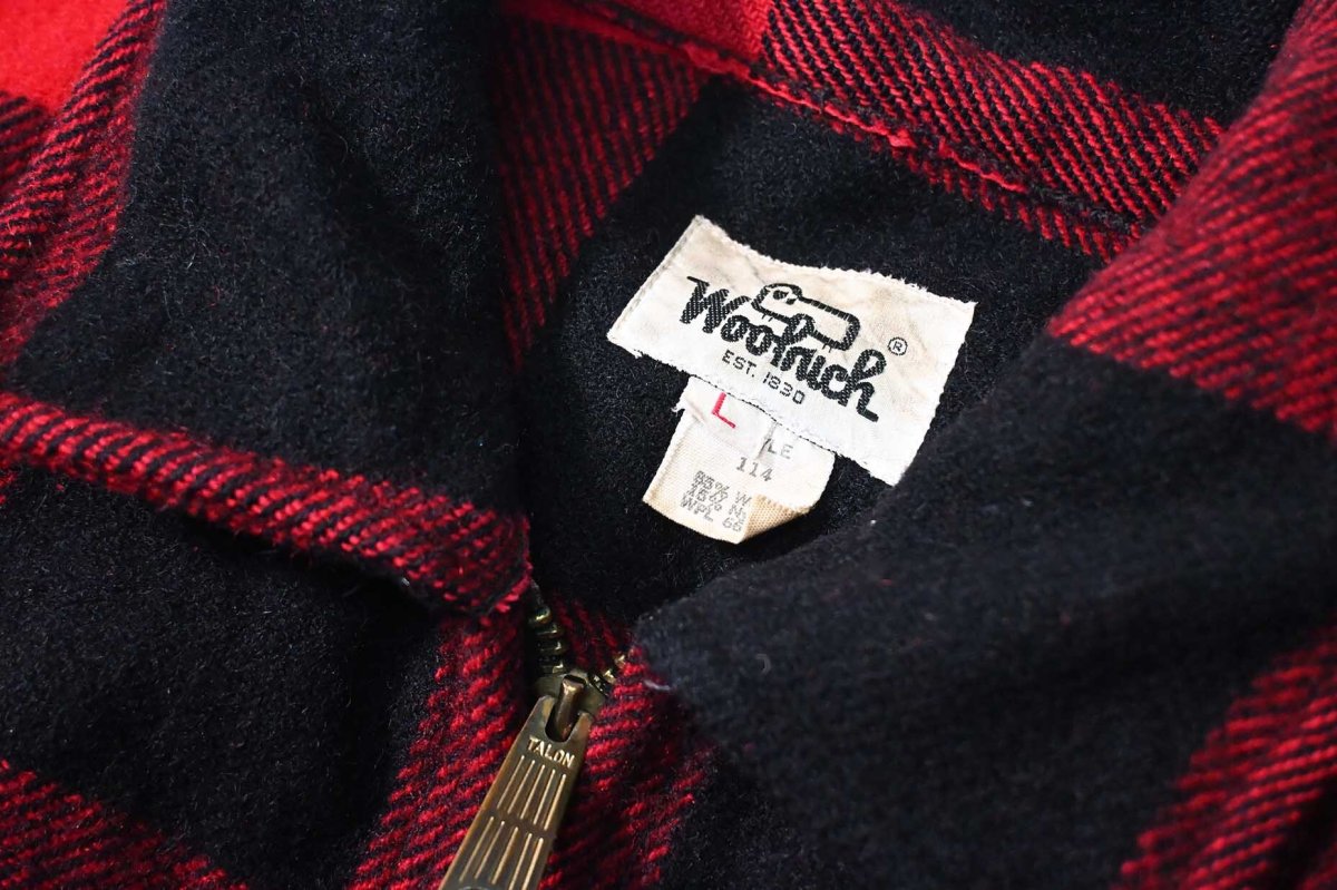 画像5: 70s Used Woolrich Buffalo Check Wool Jacket (5)