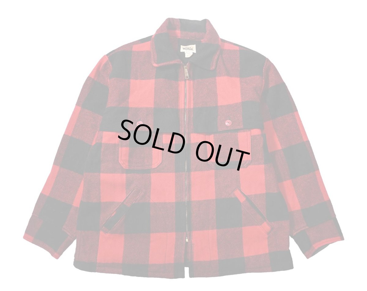 画像1: 70s Used Woolrich Buffalo Check Wool Jacket (1)