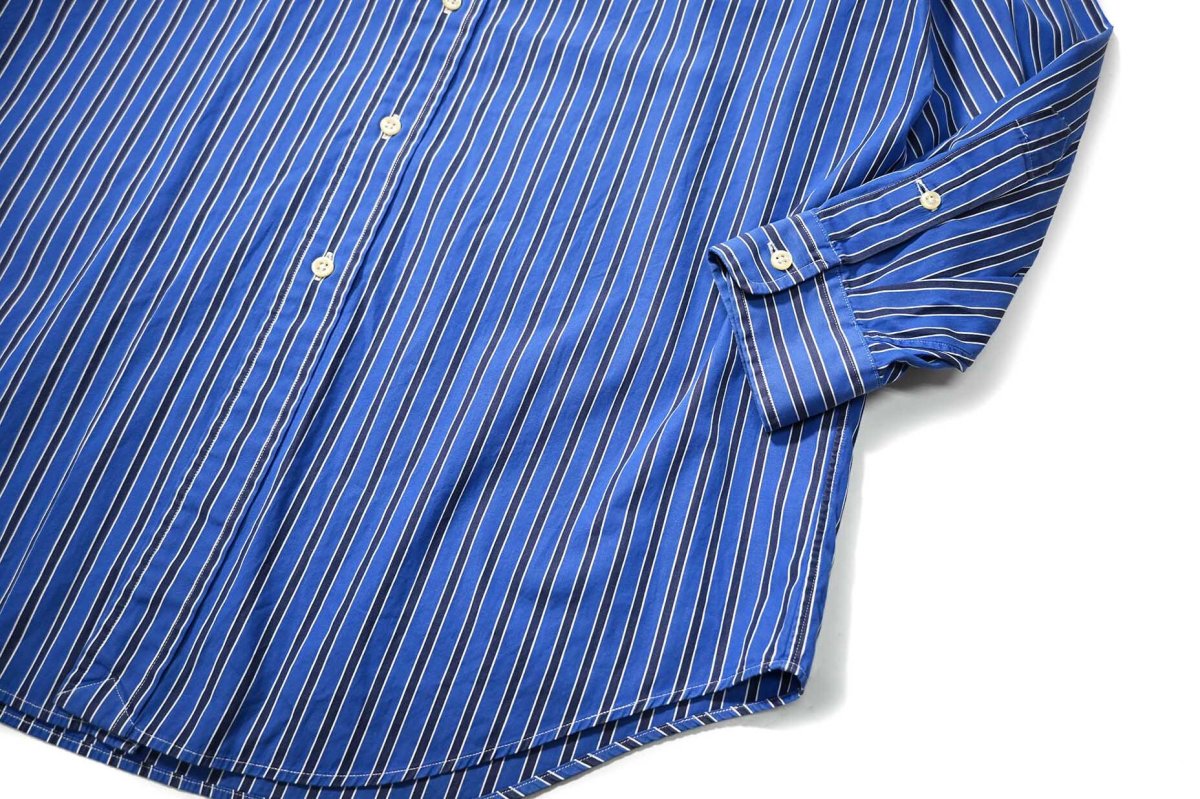 画像3: 90s Used Ralph Lauren Stripe B/D Shirt "Classic Fit" (3)