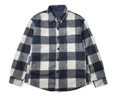 画像1: Used Banana Republic Fake Wool Shirt Jacket (1)