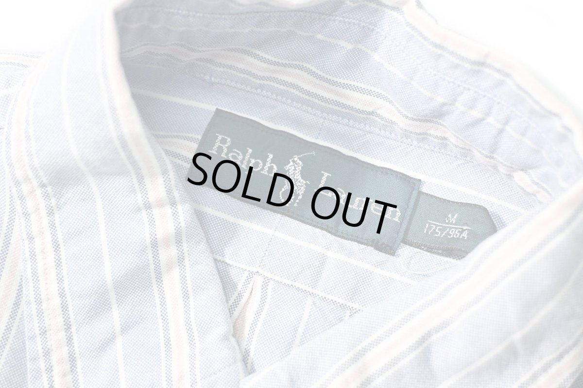 画像4: Used Ralph Lauren Stripe B/D Shirt (4)