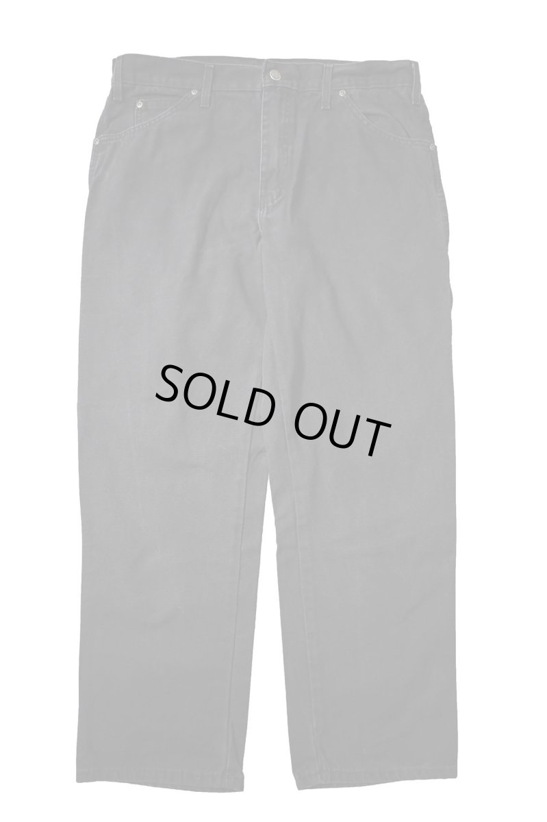 画像1: 14' Used Dickies Duck Carpenter Pants Black (1)