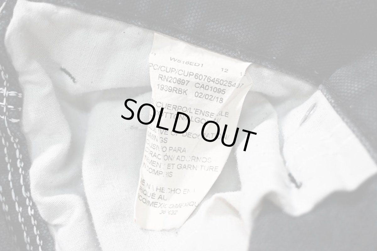 画像7: 18' Used Dickies Duck Carpenter Pants Black (7)