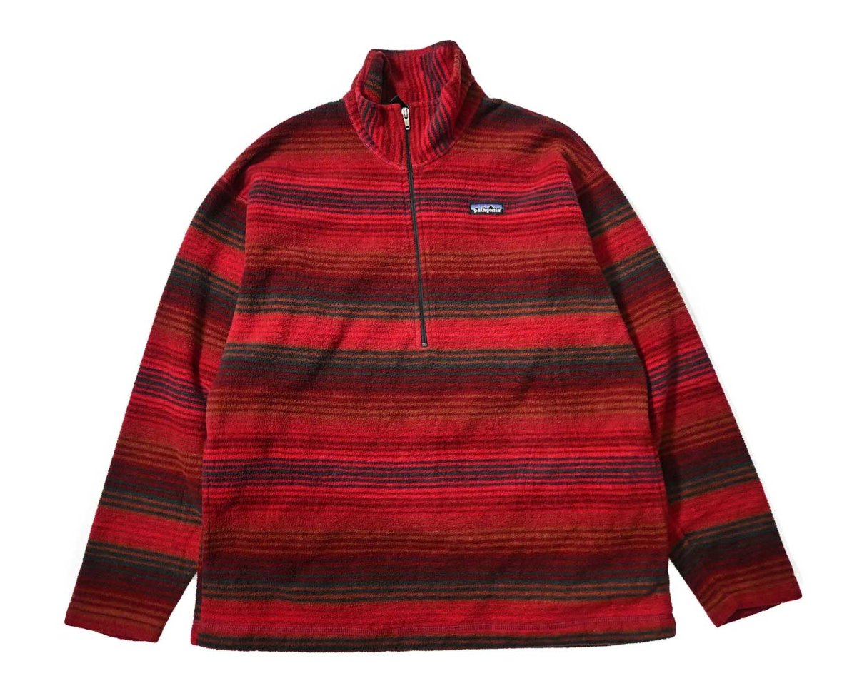 画像1: 99' Used patagonia Fleece Pullover made in USA パタゴニア (1)