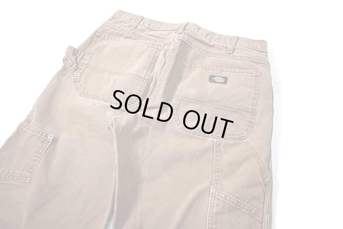 画像5: 15' Used Dickies Duck Carpenter Pants Dark Brown (5)