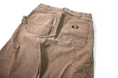 画像5: 15' Used Dickies Duck Carpenter Pants Dark Brown (5)