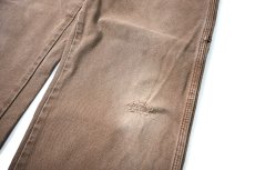 画像4: 15' Used Dickies Duck Carpenter Pants Dark Brown (4)