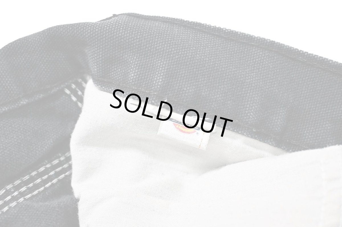 画像6: 00s Used Dickies Duck Carpenter Pants Black (6)