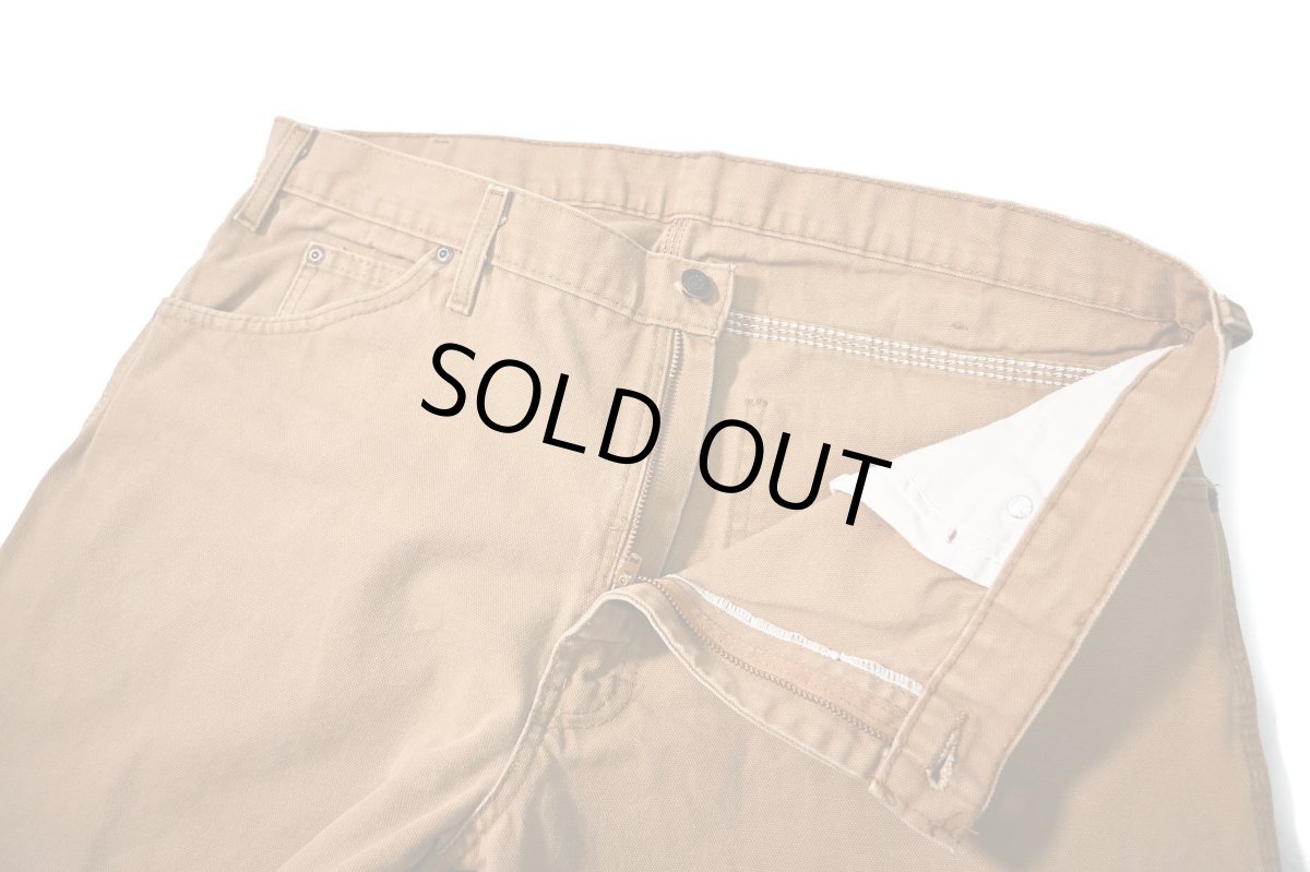 画像5: 00s Used Dickies Duck Carpenter Pants Brown (5)