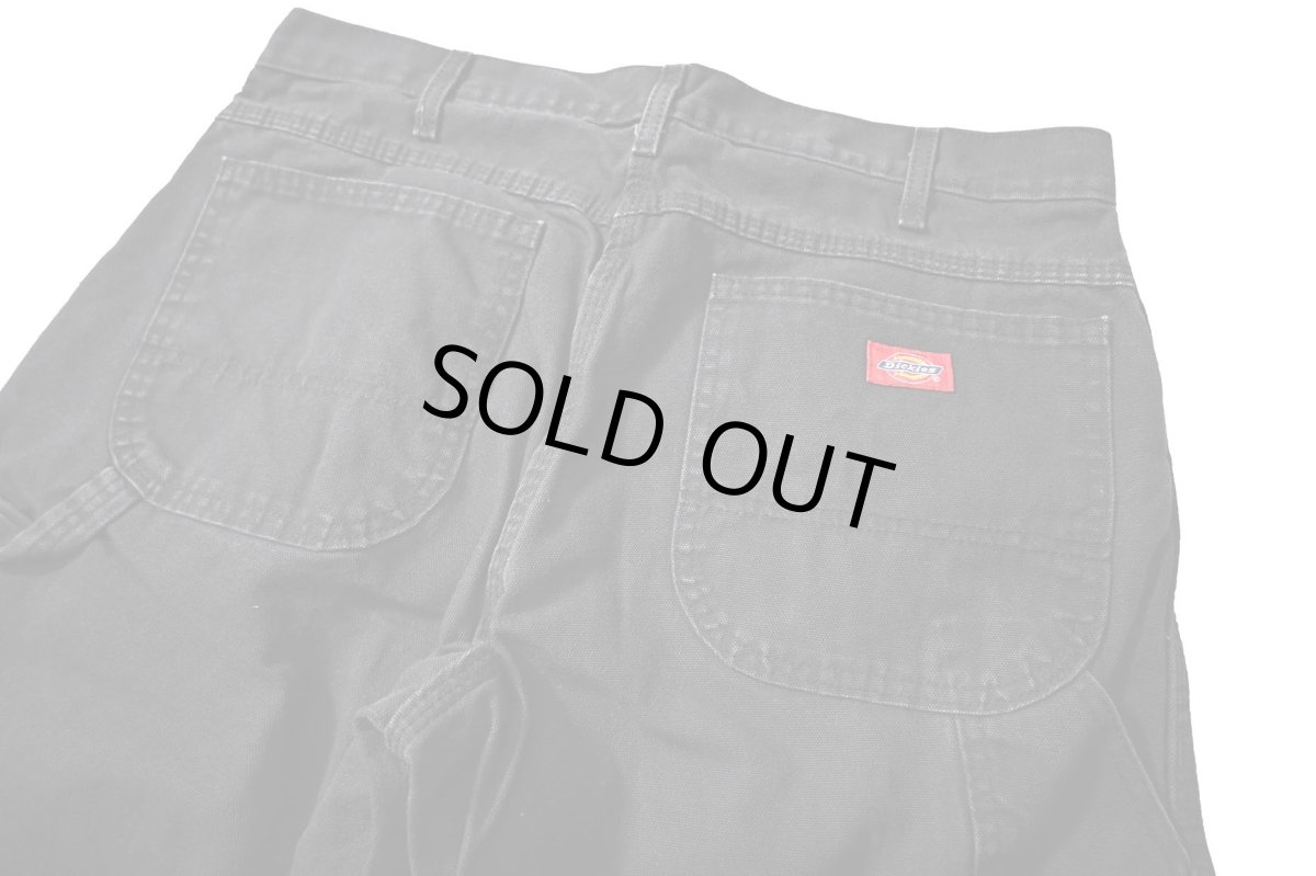 画像4: 14' Used Dickies Duck Carpenter Pants Black (4)