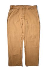 画像1: 00s Used Dickies Duck Carpenter Pants Brown (1)