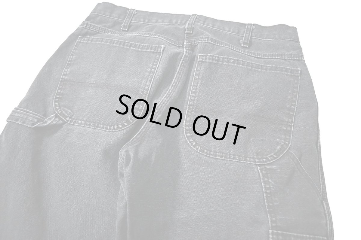 画像4: 00s Used Dickies Duck Carpenter Pants Black (4)