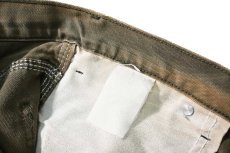 画像6: 00s Used Dickies Duck Carpenter Pants Moss (6)