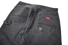 画像5: 18' Used Dickies Duck Carpenter Pants Black (5)