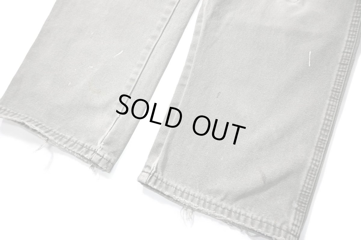 画像3: 00s Used Dickies Duck Carpenter Pants Moss (3)