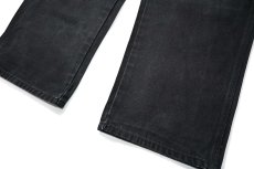 画像3: 11' Used Dickies Duck Carpenter Pants Black (3)