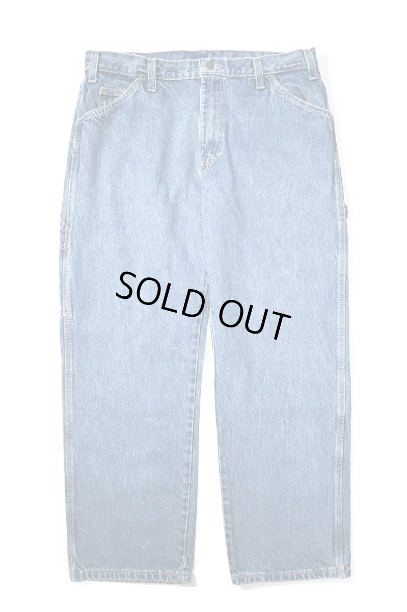 画像1: 00s Used Dickies Denim Carpenter Pants (1)