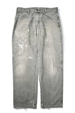 画像1: 00s Used Dickies Duck Carpenter Pants Moss (1)