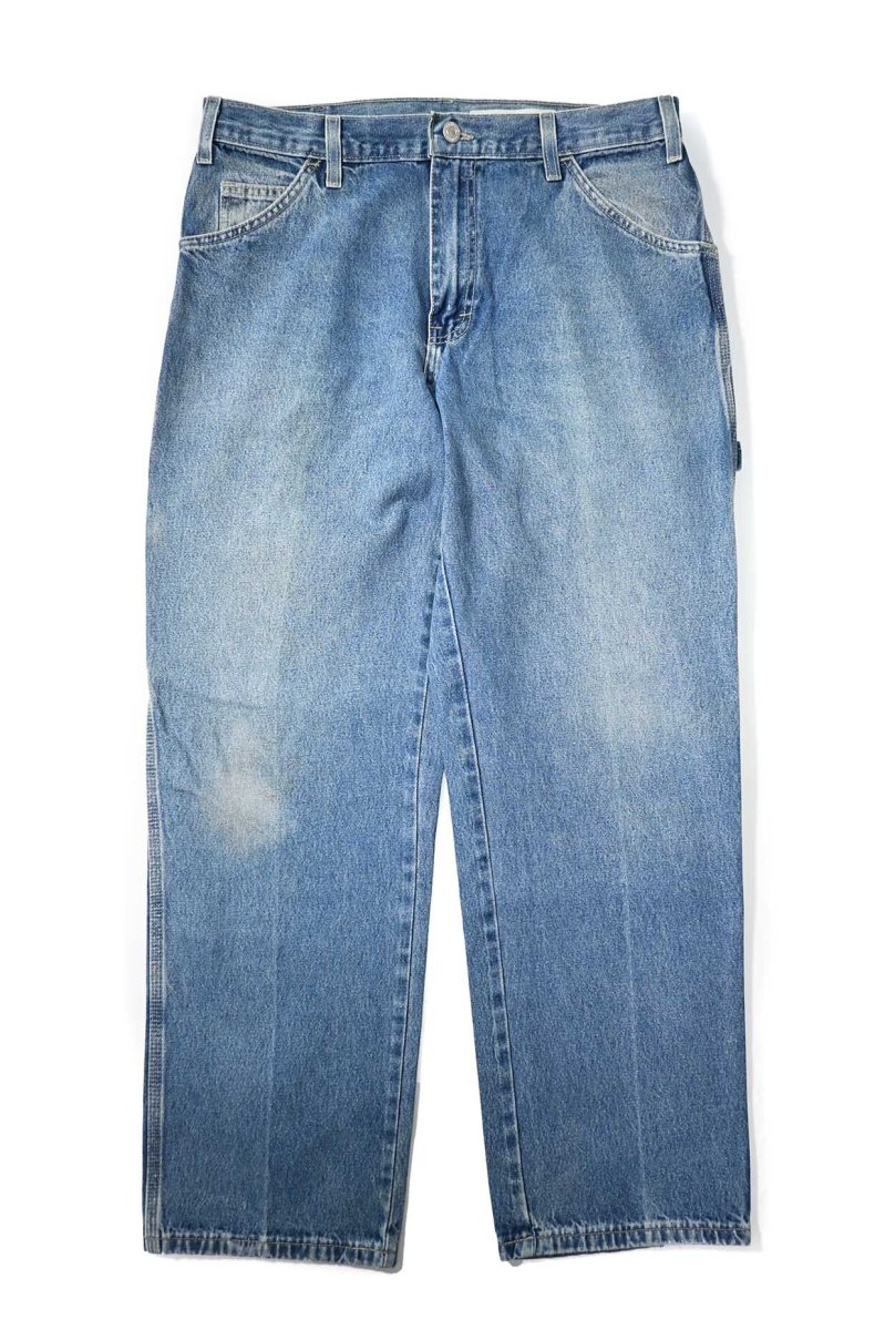 画像1: 00s Used Dickies Denim Carpenter Pants (1)